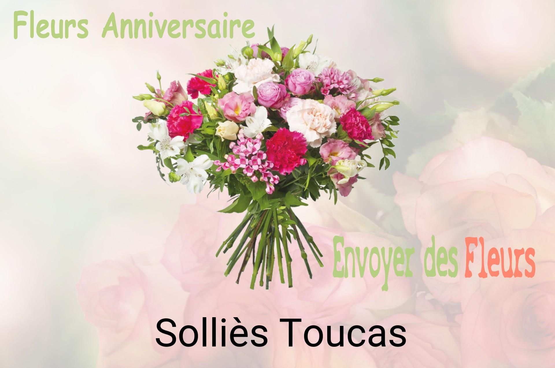Bouquet de fleurs d’anniversaire livré à Solliès-Toucas